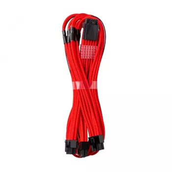 Kabel CableMod RT-Series PRO ModMesh 12VHPWR do 3x PCI-e dla ASUS/Seasonic - 60 cm, czerwony