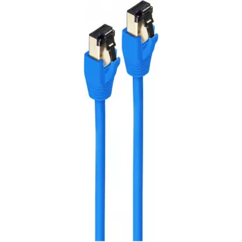 Kabel sieciowy ShiverPeaks BS08-41051 niebieski 5 m Cat8.1 F/FTP