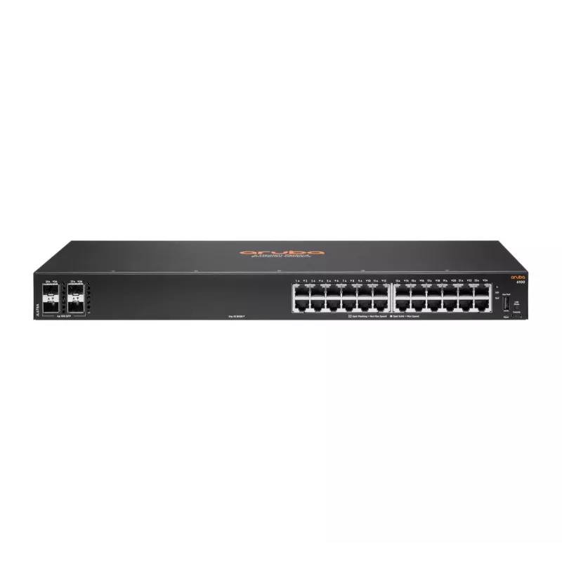 Przełącznik HPE Aruba Networking CX 6100 24G 4SFP+