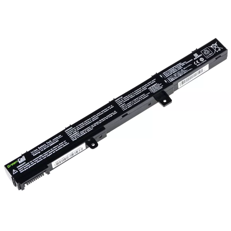 Bateria zielony Cell AS75PRO do ASUS X551 X551C X551CA X551M X551MA