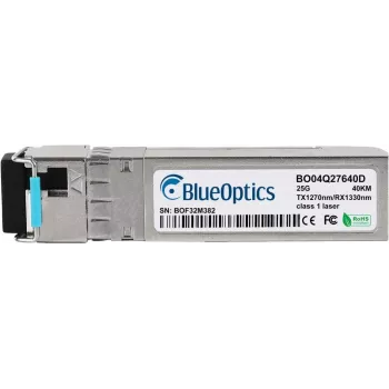 transceiver SFP28 BlueOptics BO04Q27640DIN 25GBASE-BX-U 25 Gb/s 40 km