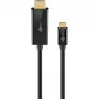 Goobay USB-C na HDMI Kabel 4K 60 Hz 1 m czarny - Wtyk> HDMI (75696)