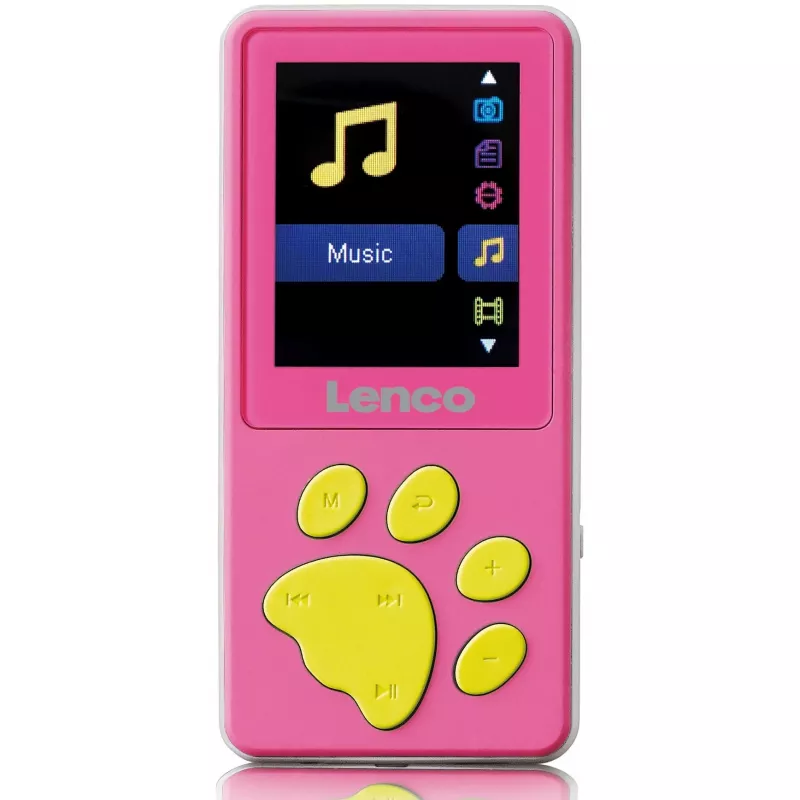 Lenco XEMIO-560PK Odtwarzacz MP3/MP4 8 GB Różowy (XEMIO-560PK)