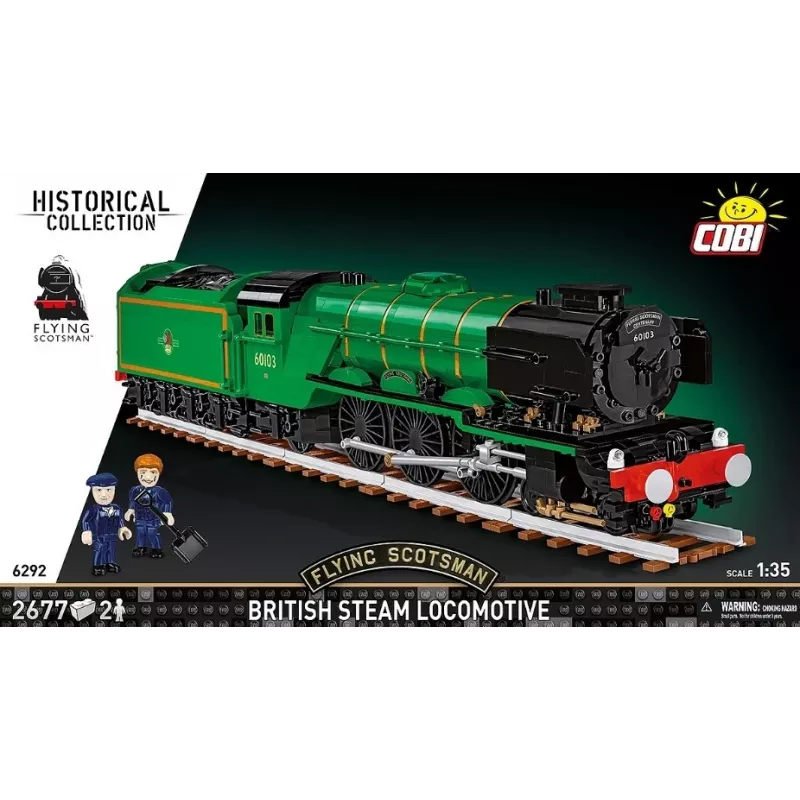 Cobi Klocki konstrukcyjne Pociąg Flying Scotsman model COBI-6292 skala 1:48, zestaw konstrukcyjny
