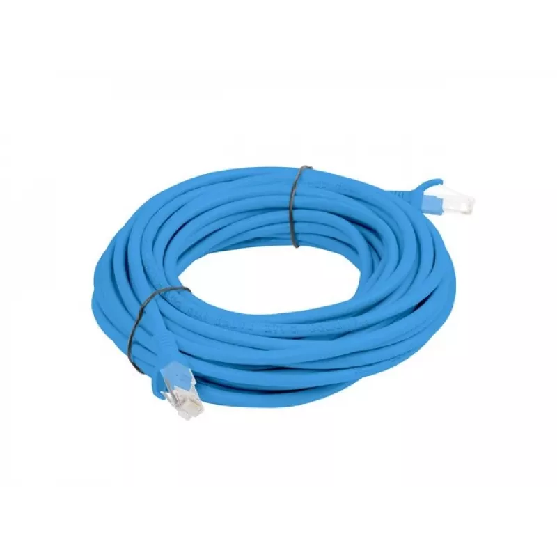 Kabel sieciowy LANBERG RJ-45 Cat5e U/UTP 5 m, żyła CCA, niebieski