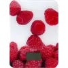 Beurer KS19 Berry czerwony, Biała Prostokątna Elektroniczna waga kuchenna