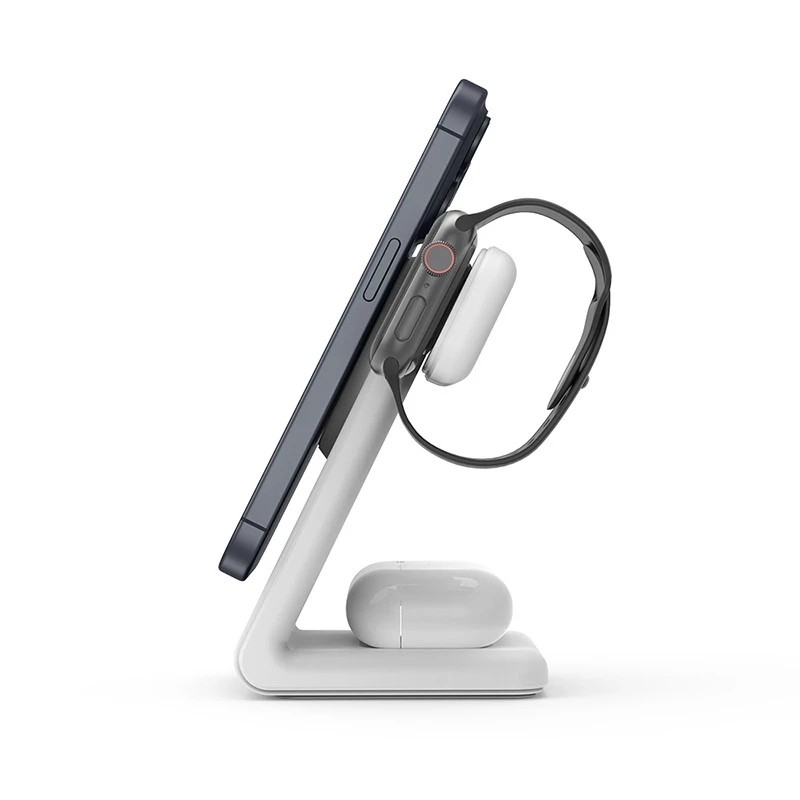 Ładowarka bezprzewodowa 3w1 MagSafe do iPhone, Apple Watch i AirPods Crong
