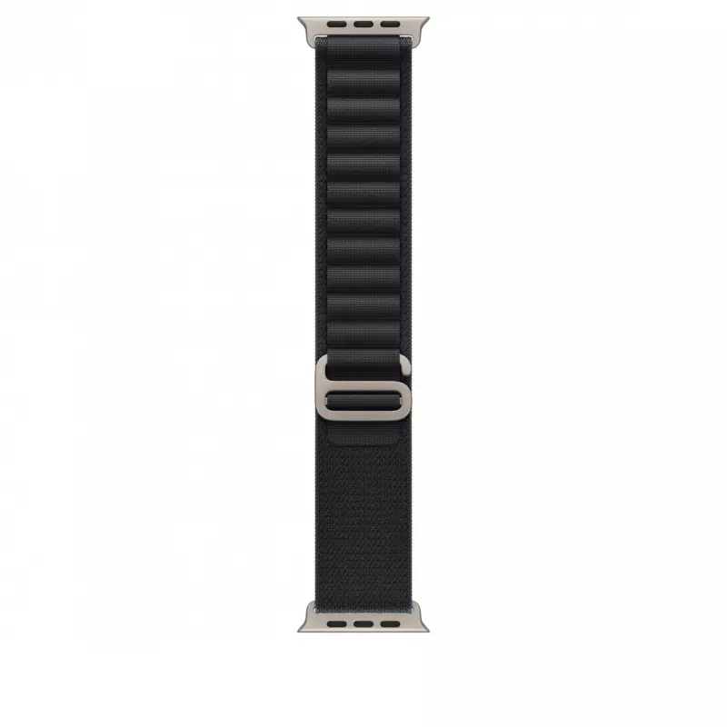 Pasek Apple MFTG4ZM/A Smartwatch Czarny Tytan Poliester Elastan
