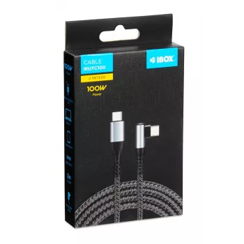 iBox IKUTC100 Kabel USB USB 2.0 2 m USB C Czarny