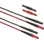 Fluke SureGrip - Przewód pomiarowy - Czarny - Czerwony - CAT III,CAT IV - Silikon - 1,5 m - 1000 V (2003602)
