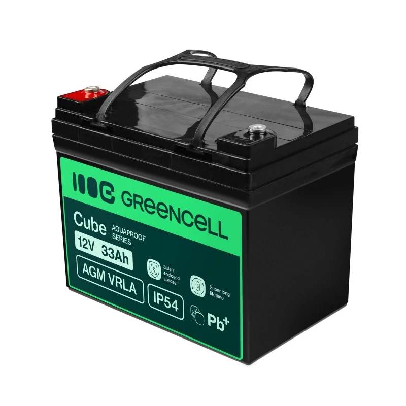 Akumulator AGM VRLA 12V 33Ah IP54