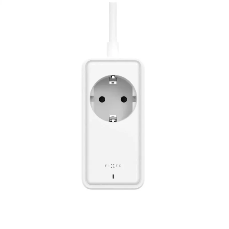 Przedłużacz zasilający FIXED FIXCS65-1.5-WH z 2× USB-C PD 65W i 2× portami USB-A