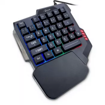Klawiatura Inter-Tech KB-3035 Gaming USB QWERTY Czarna