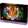 Zabawka konstrukcyjna LEGO Art Fauna Collection Zestaw Tygrys 31217 - model tygrysa do zbudowania