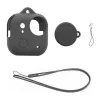 Silicone Lens Cover + PULUZ Case for Insta360 GO Ultra