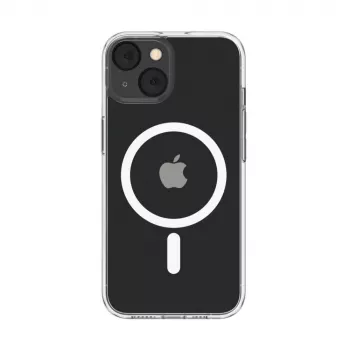 Case SheerForce MagSafe Anty-mikrobiologiczne dla iPhone 13, przezroczysty