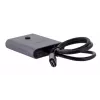 Stacja dokująca Unitek D1078A — hub USB-C, 2x wejście USB-C, 1x wyjście USB-C, 100 W PD, obsługa 4K, maks. 3480×2160, szary