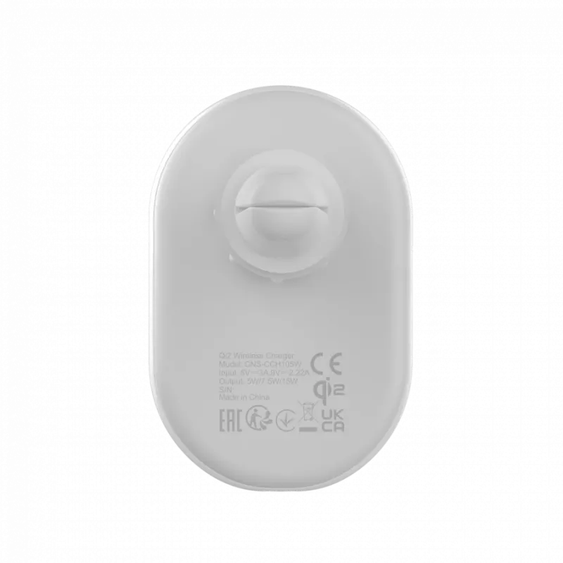 Ładowarka samochodowa CANYON OnGrip 105 15W Qi2 Bezprzewodowa Biała