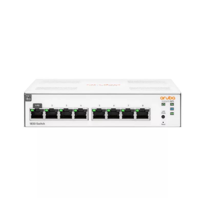 HPE Aruba Networking Aruba Instant On 1830 8G Zarządzalny Przełącznik Gigabit Ethernet L2