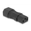 Zasilacz DeLOCK IEC 60320 C14 na C13 wtyk gniazdo 10A prosty czarny