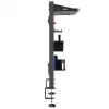 Przegroda biurkowa ergo office ER-300 B, szerokość 1250 mm, maks. obciążenie 10 kg