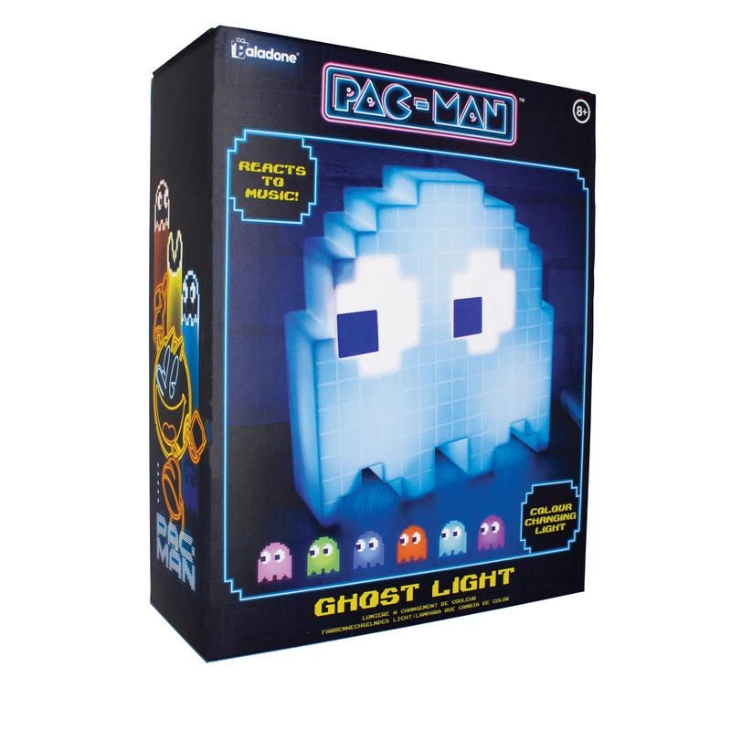 Lampka stołowa LED Paladone Ghost Light PP4336PMV3 w stylu Pac-Man
