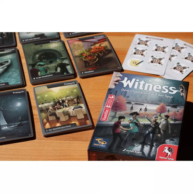 Deep Print Games: Witness - Na tropie kameleona, gra logiczna