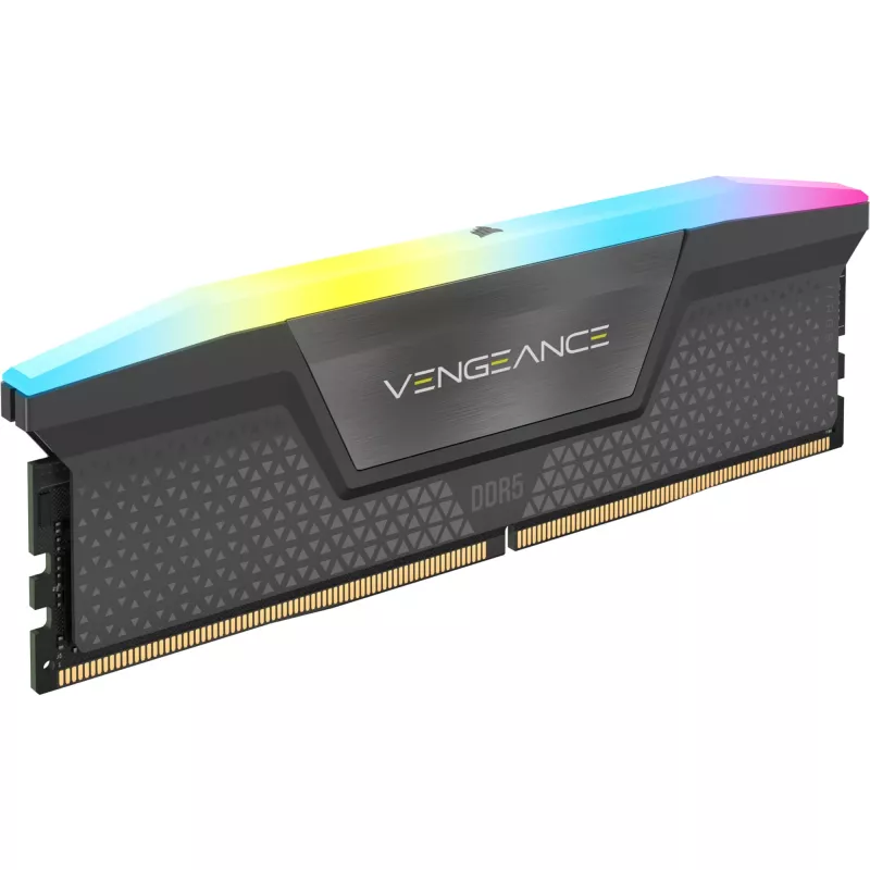 DIMM 64 GB DDR5-6000 (4x 16 GB) Quad-Kit, pamięć czarna, CMH64GX5M4B6000C36, Vengeance RGB, INTEL XMP