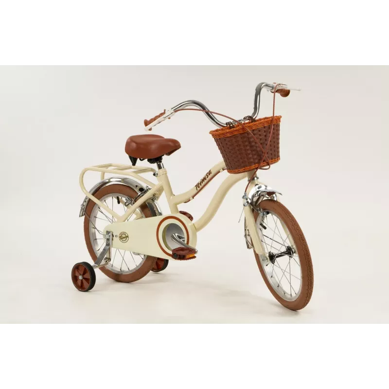 Rower dziecięcy Toimsa 16 cali model TOI16231 Vintage Beige — koło 16 cali, rower dziecięcy
