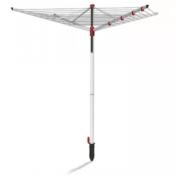Suszarka na pranie VILEDA 168250, rama aluminiowa, czarno-biała, 40 m powierzchni suszenia