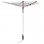 Suszarka na pranie VILEDA 168250, rama aluminiowa, czarno-biała, 40 m powierzchni suszenia