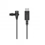 Mikrofon krawatowy Sennheiser XS LAV USB-C, dookólny pojemnościowy, przewodowy USB-C, kabel 2 m, 16-bitowy, 70–18 kHz