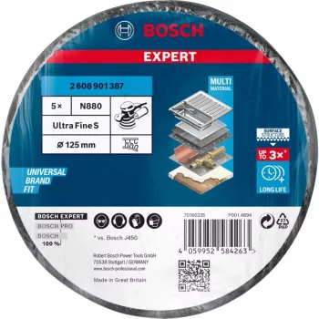 Bosch N880 Krążek ścierny do metalu, farby, stali nierdzewnej, stali