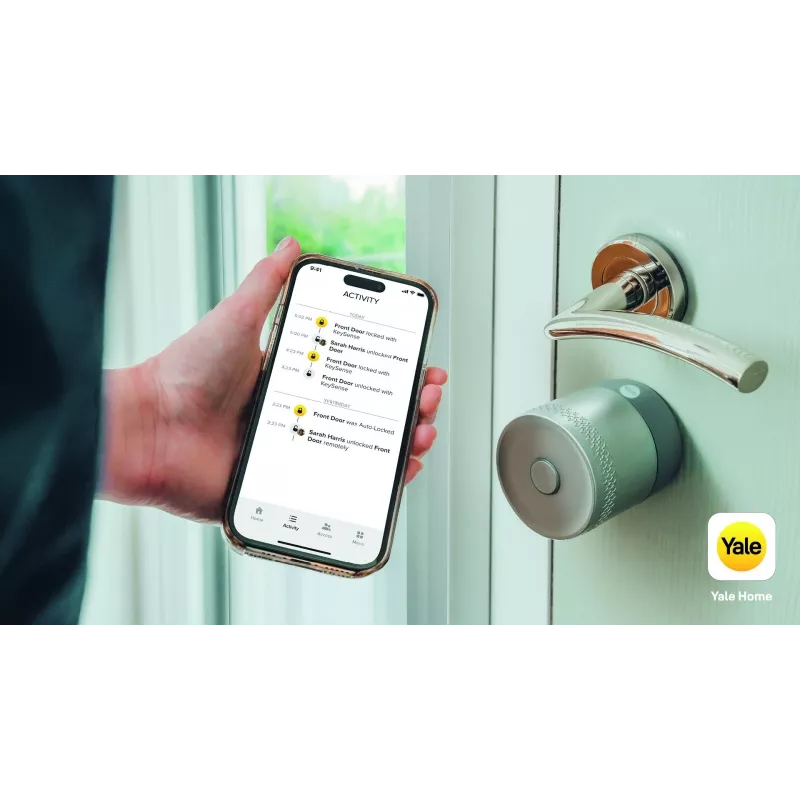 Inteligentny zamek do drzwi Yale Linus Smart Lock L2 Lite Czarny