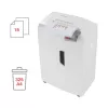Papier niszczarka HSM X15, cięcie na cząsteczki P-4, 23 cm szerokość robocza, pojemność 16 arkuszy, pojemnik 26 l, srebrny