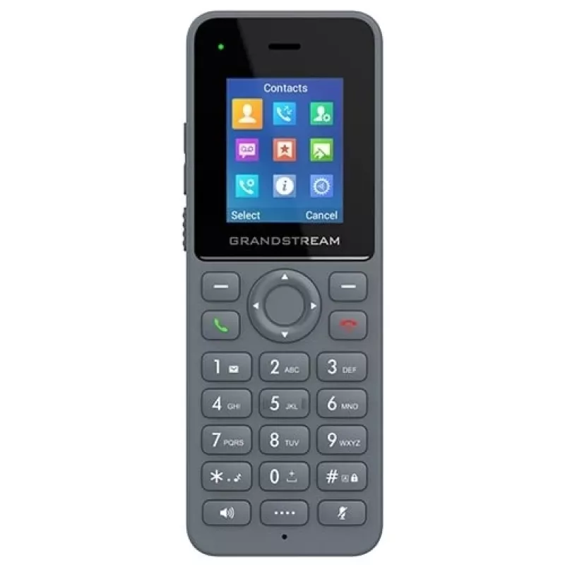 Grandstream Networks WP816 Telefon IP Antracytowy 2 linie LCD Wi-Fi