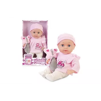 Lalka Artyk Natalia 33 cm z zabawką - lalka bobas Artyk 33 cm z akcesorium
