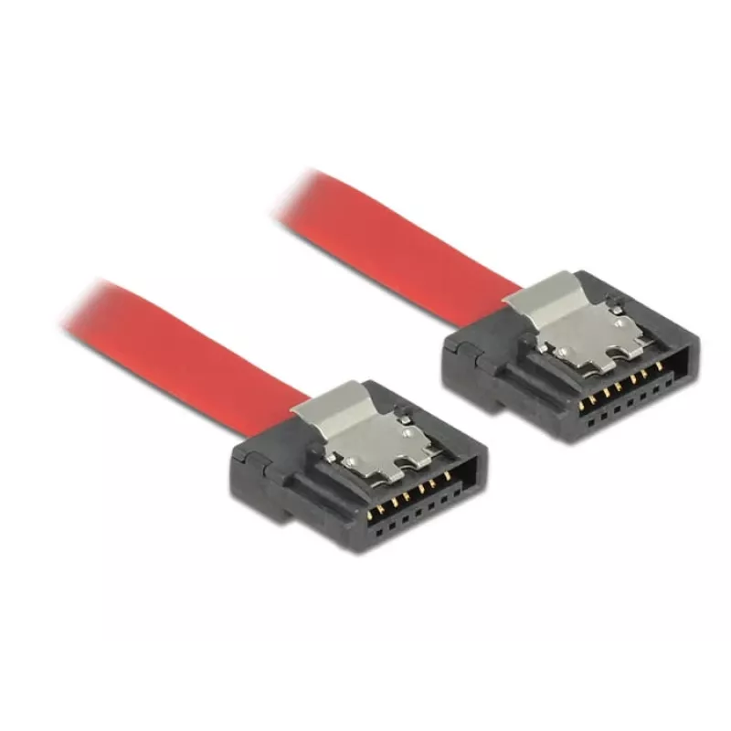 Kabel SATA DeLOCK 0,3 m SATA III 7-pin czerwony