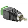 Adapter RCA DeLOCK 65417 Czarny Zielony Srebrny