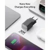 Ładowarka sieciowa Anker 511 Nano 3 — 30 W, 1× USB-C, 100–240 V, czarna