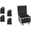 Zestaw LED EUROLITE TMH-S90 4x z walizką transportową — EUROLITE TMH-S90 4 sztuki