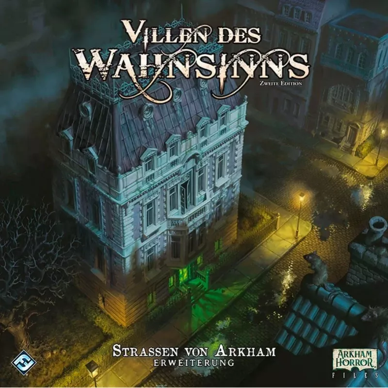 Mansions of Madness - The Streets of Arkham, dodatek do gry planszowej, 2. edycja