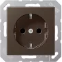 JUNG JG SCHUKO gniazdo wtyczkowe 16A 250V A A1520MOmokka