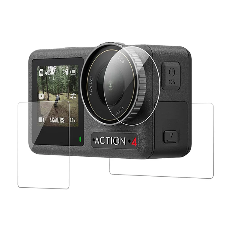 Szkło hartowane na ekran DJI Osmo Action 5/4/3 Telesin