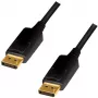 LogiLink CD0103 Kabel DisplayPort DP/M na DP/M, 4K/60Hz, CCS, czarny, 5m (CD0103)