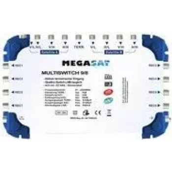 Multiswitch satelitarny Megasat 0600151 9 wejść 8 wyjść