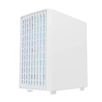 Obudowa PC MODECOM BREEZE ARGB Flow MIDI Czarna — ATX, 3x140mm przód + 1x140mm tył, szkło hartowane, USB-C