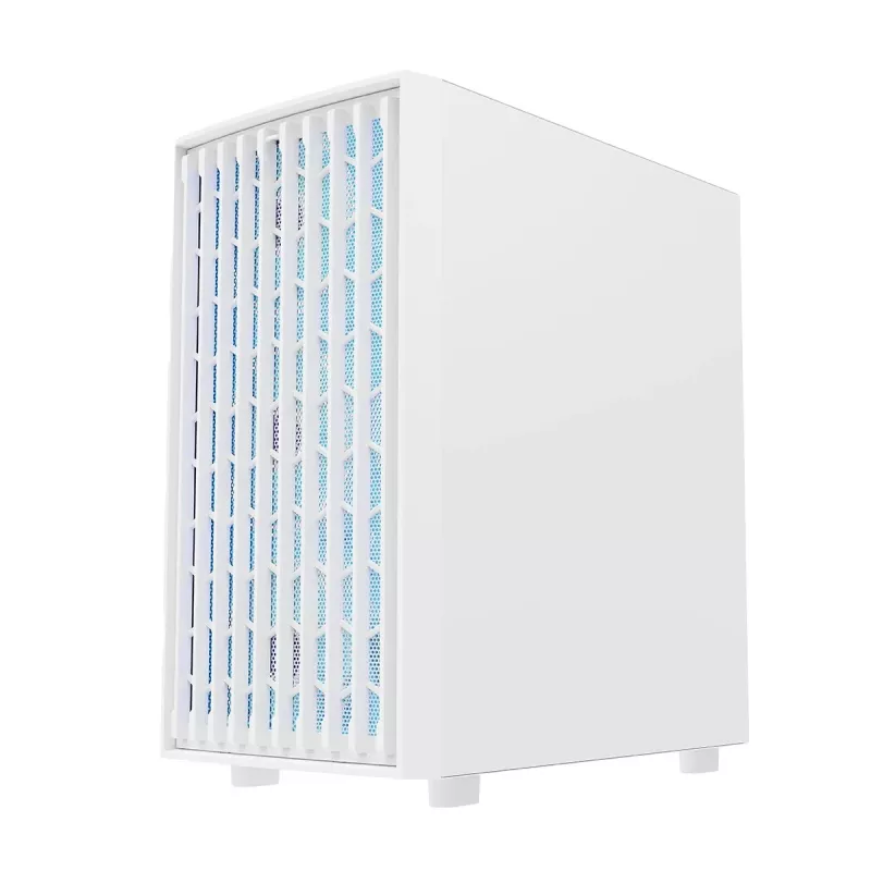 Obudowa PC MODECOM BREEZE ARGB Flow MIDI Czarna — ATX, 3x140mm przód + 1x140mm tył, szkło hartowane, USB-C