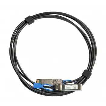 Kabel sieciowy MikroTik XS+DA0001 SFP/SFP+/SFP28 InfiniBand 1 m czarny