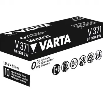 Varta 00371101111 30 mAh Srebrny